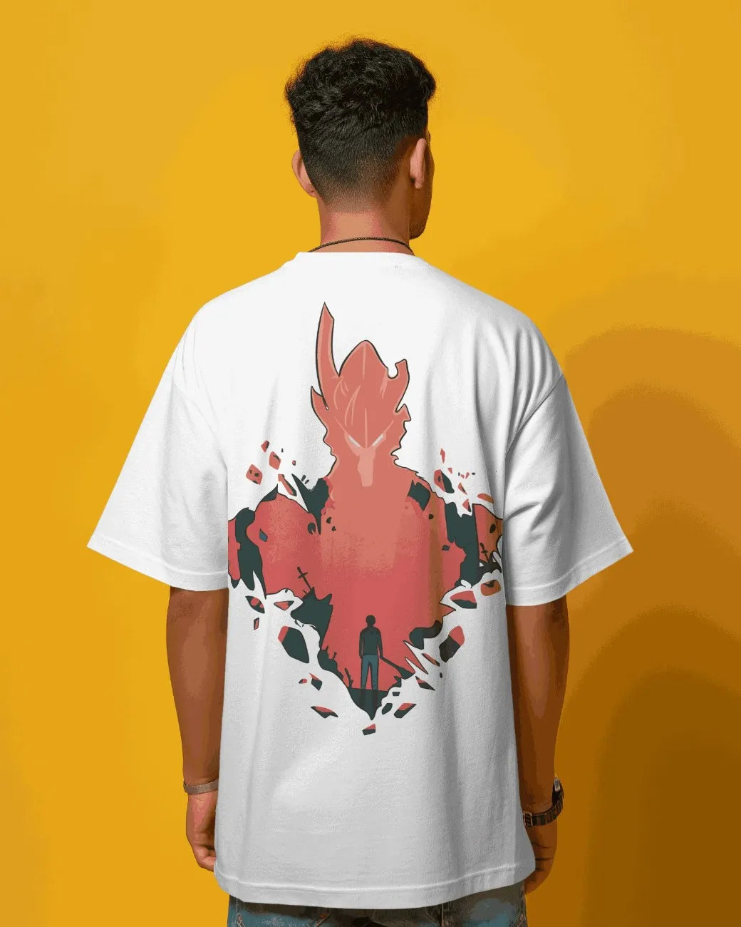 Solo Leveling Mens Oversized T-shirt