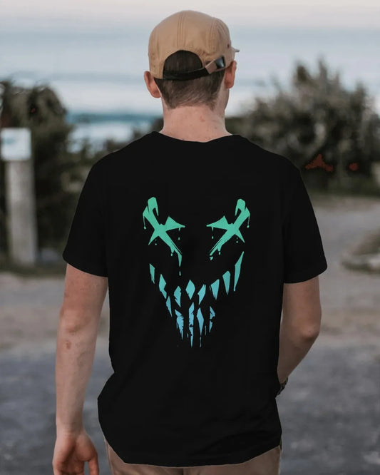 Neon Beast X Grin Mens Oversized T-shirt