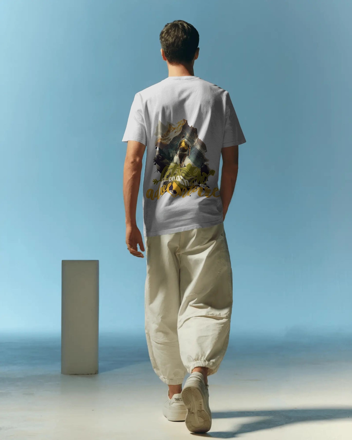 Premium Adventure Seeker Mens Oversized T-shirt