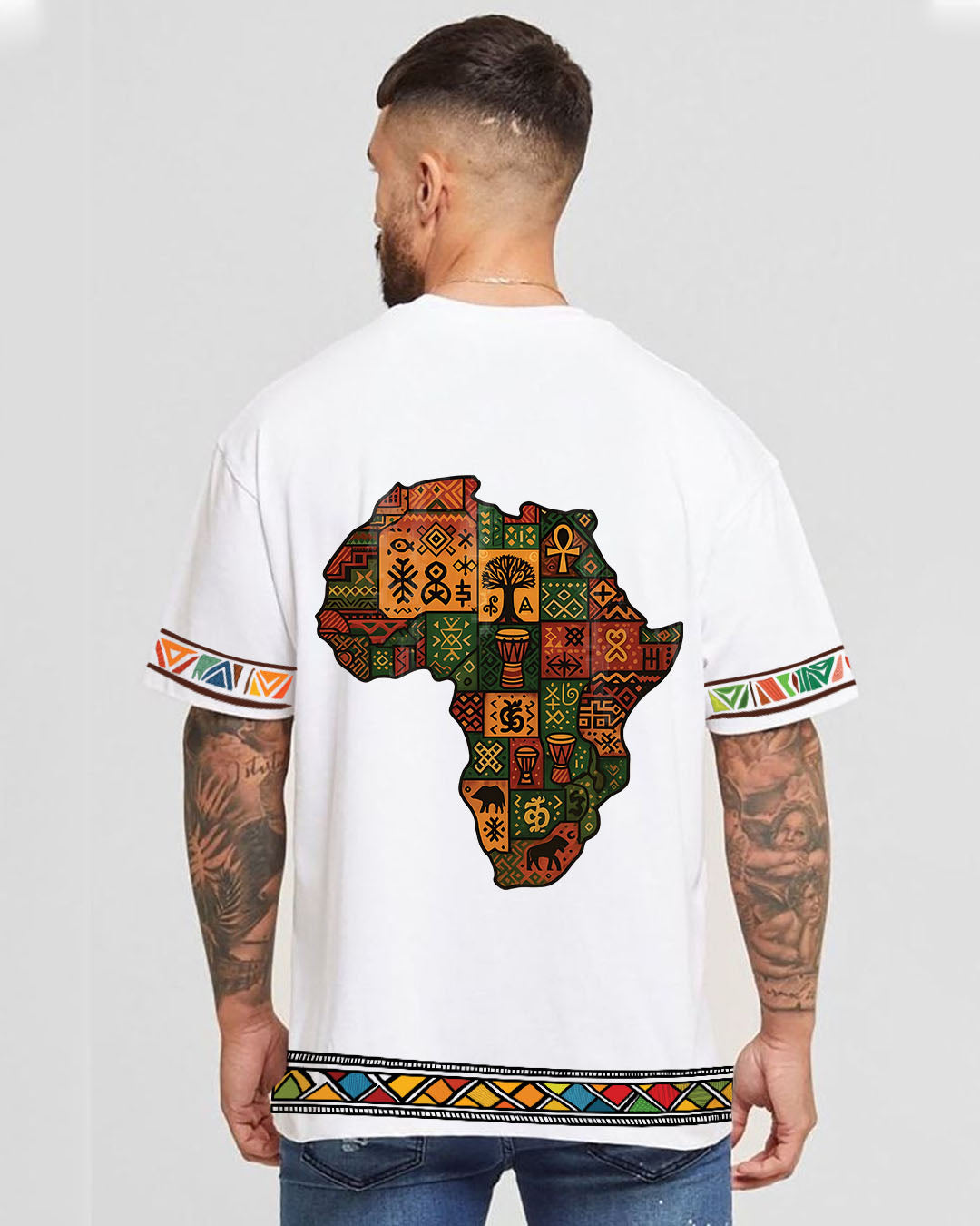 Premium African Tribal Roots Oversize T-shirt