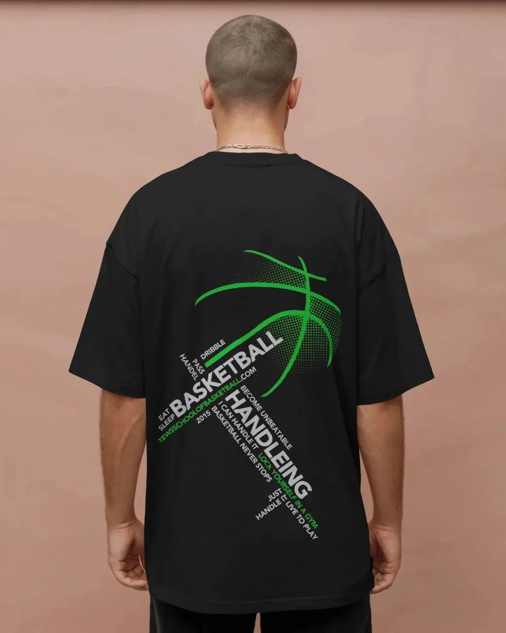 Next Level Handles Mens Oversized T-shirt