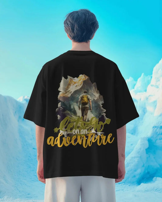 Adventure Seeker Mens Oversized T-shirt
