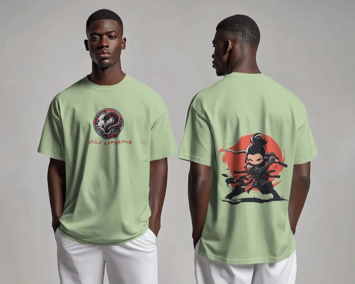 Zen Blade Mens Oversized T-shirt