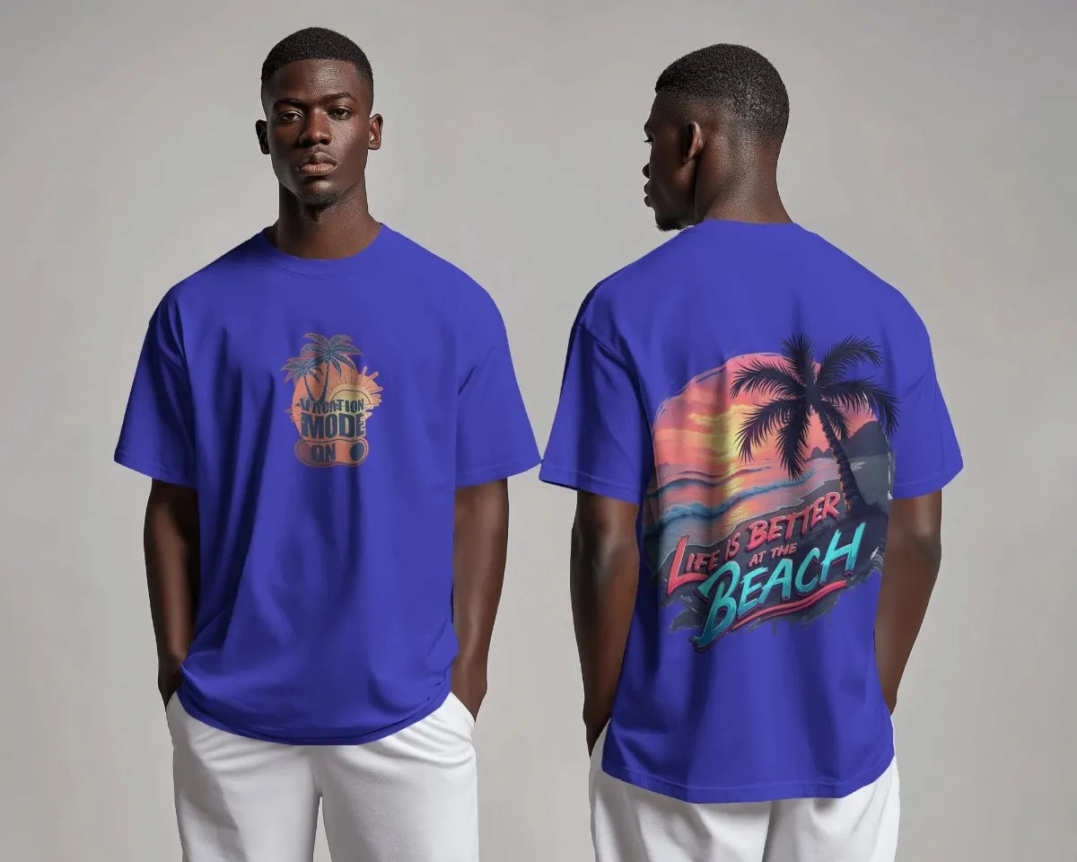 Vacation Switch Mens Oversized T-shirt
