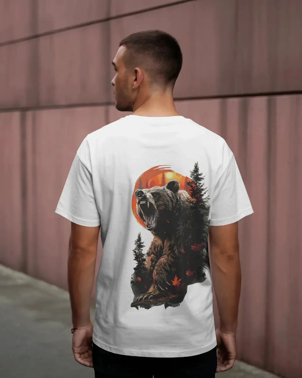 Roar of the Wild Mens Oversized T-shirt