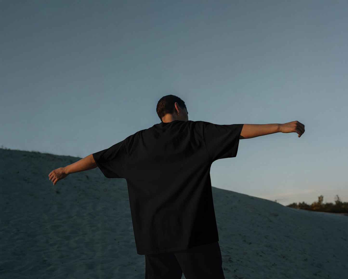 Cyber Punk Mens Oversized T-shirt