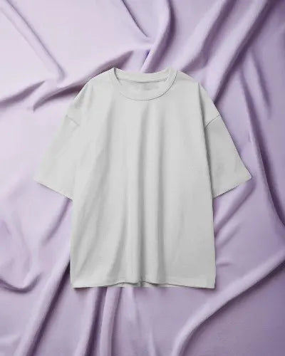 White Plain Oversized T-shirt