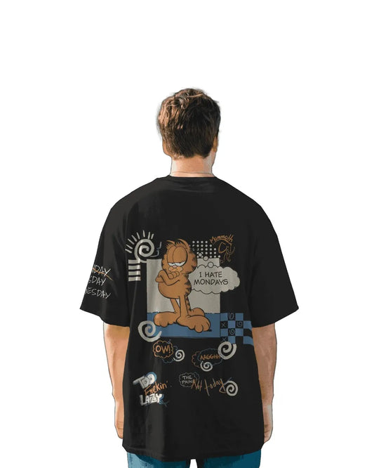 Monday Haters Mens Oversized T-shirt