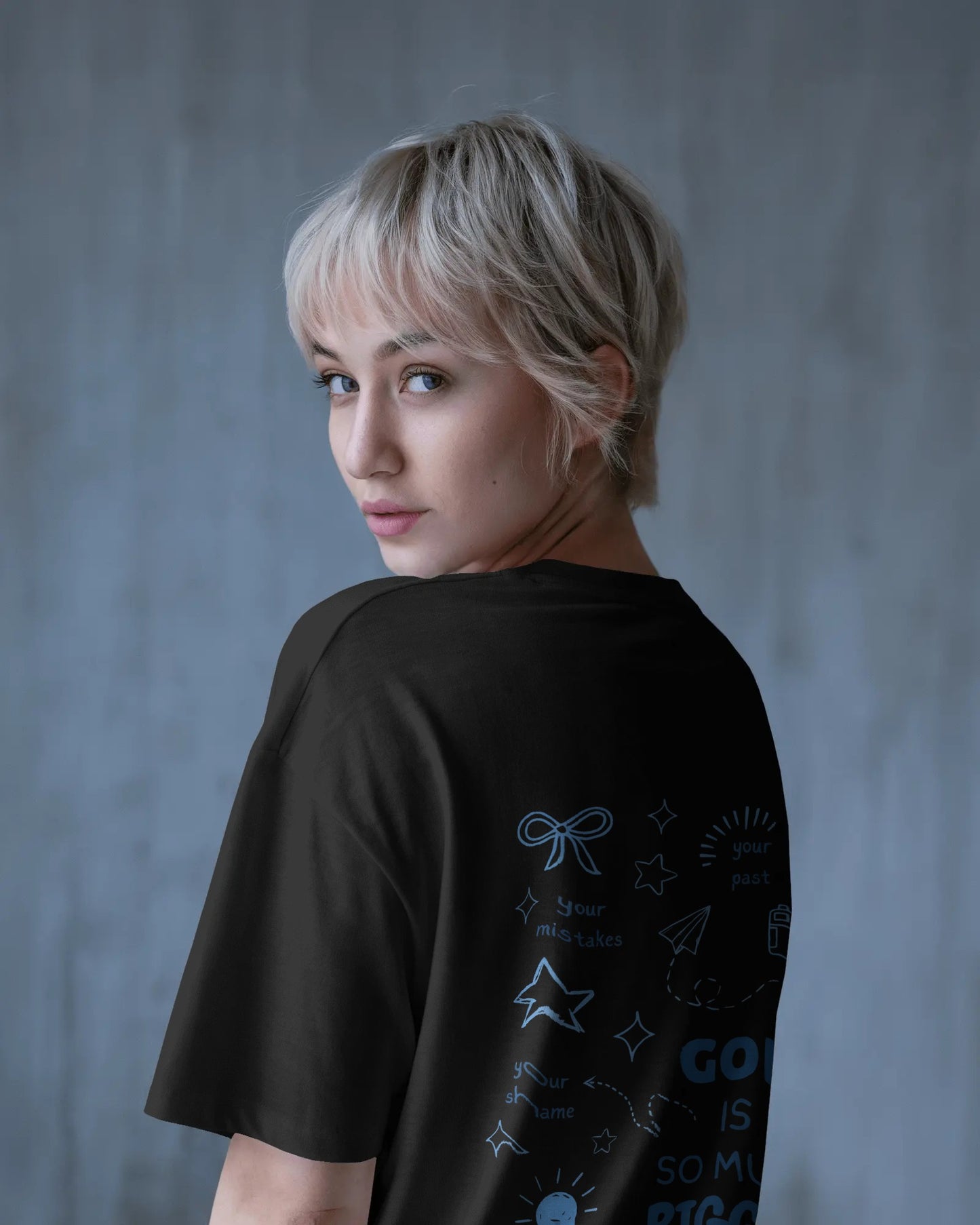 Vibe Higher Womens Oversized T-shirt