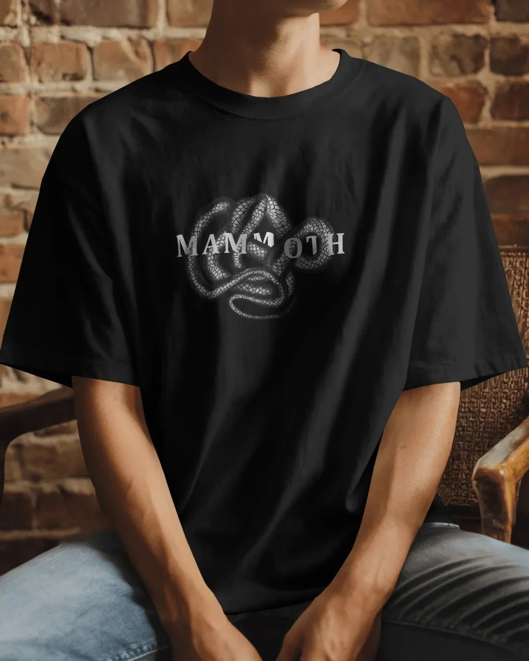 Hypnotic Gaze Mens Oversized T-shirt