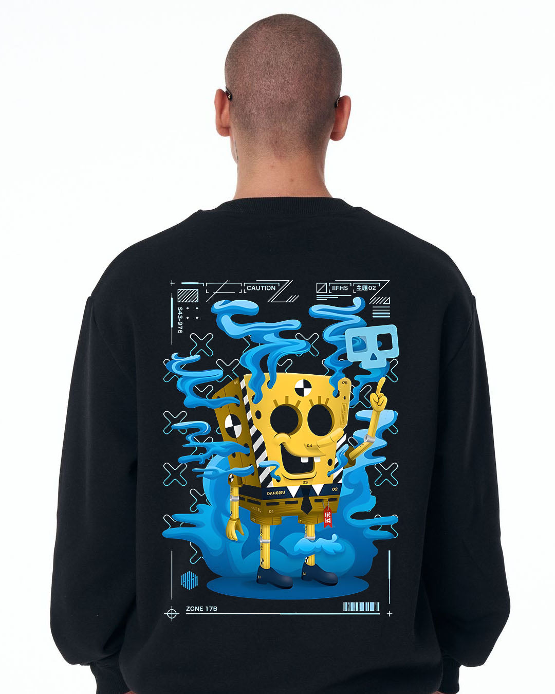 Neon Bot Sweatshirt