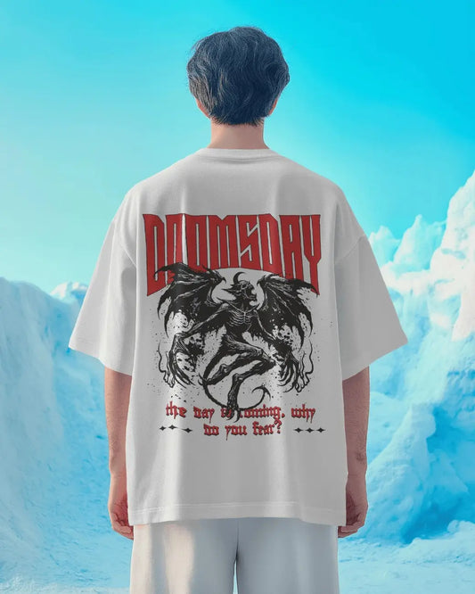 Doomsday Mens Oversized T-shirt