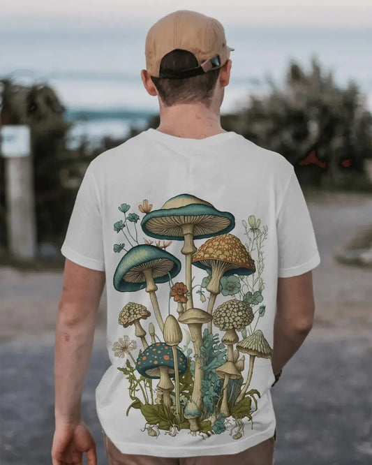 Shroom Bloom Mens Oversized T-shirt