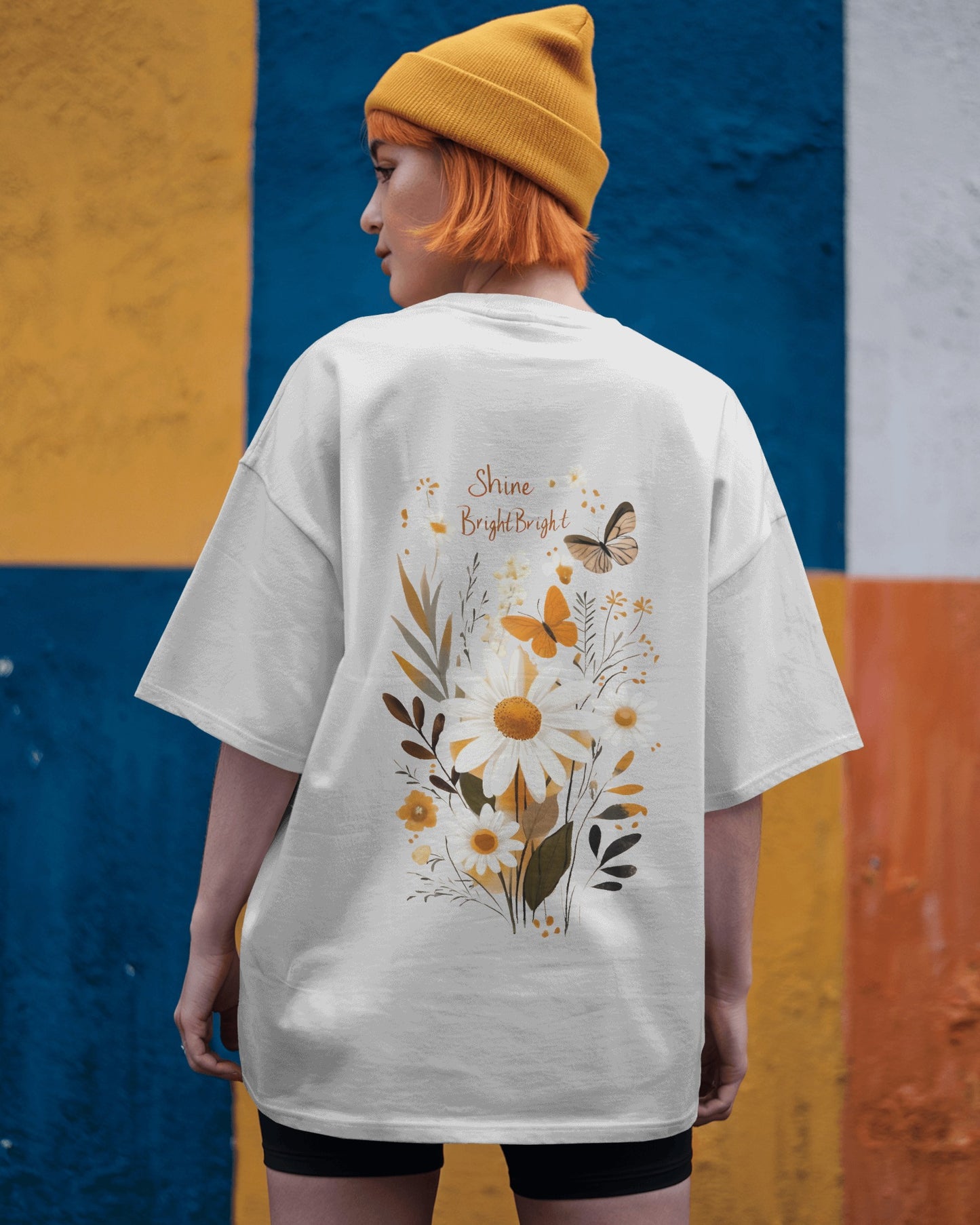 Rise & Radiate Womens Oversized T-shirt