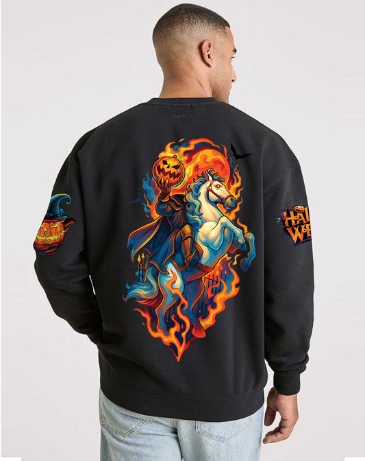 Flaming Rider Halloween Sweatshirt