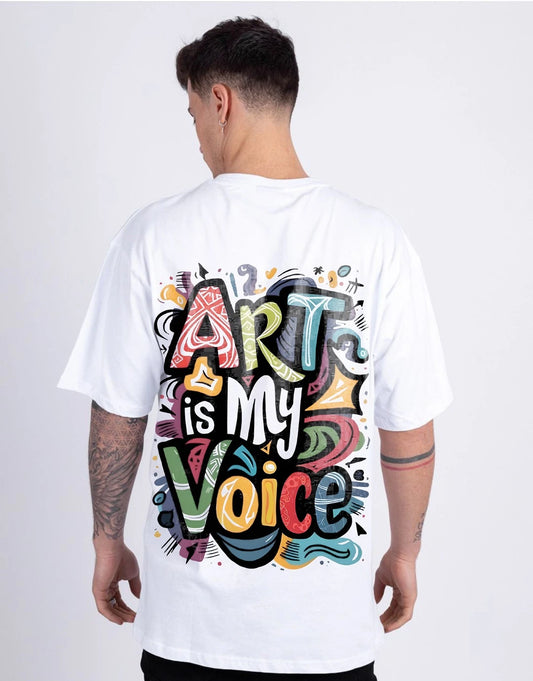 Creative Frequency Mens Oversized T-shirt