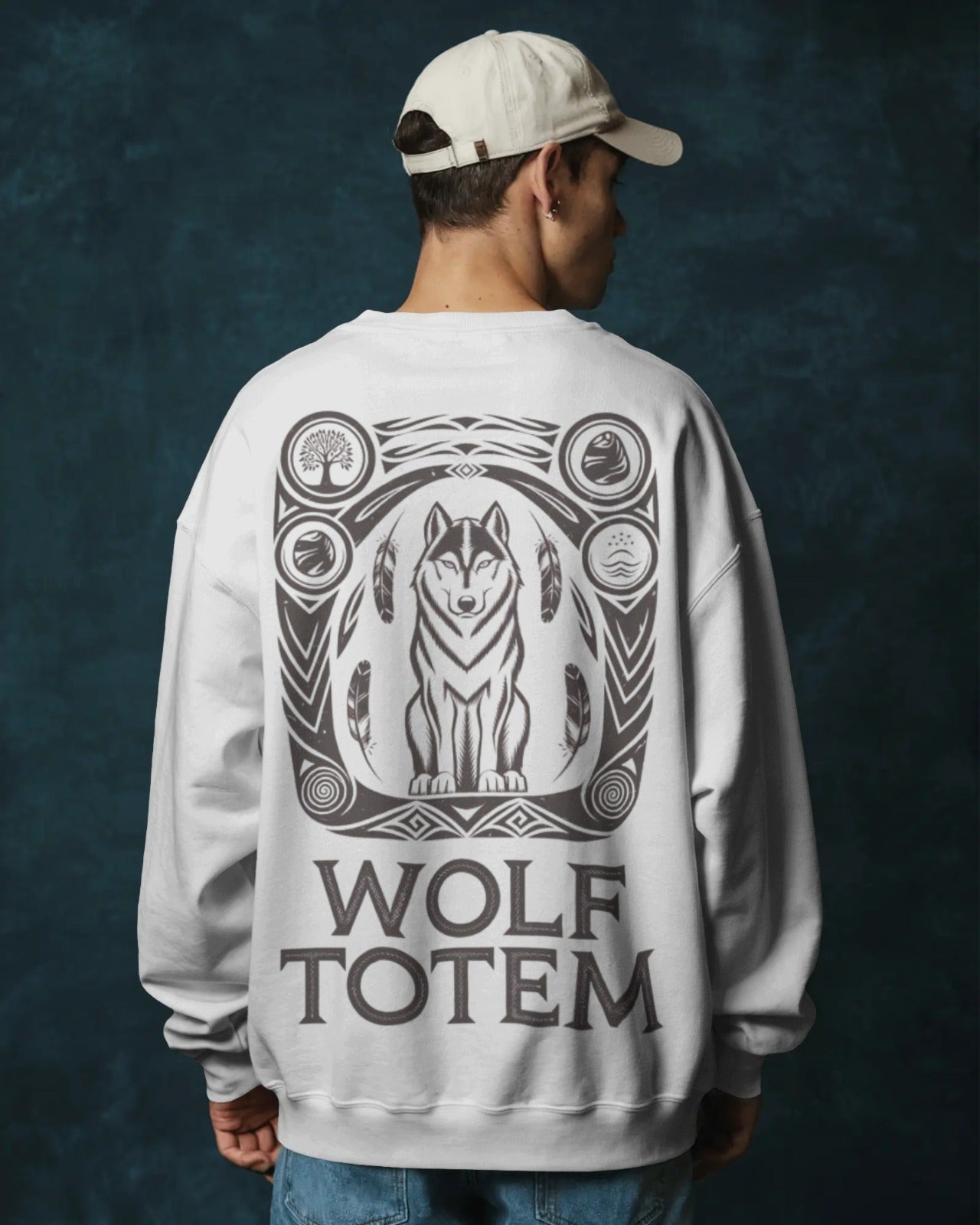 Spirit Wolf Totem Sweatshirt