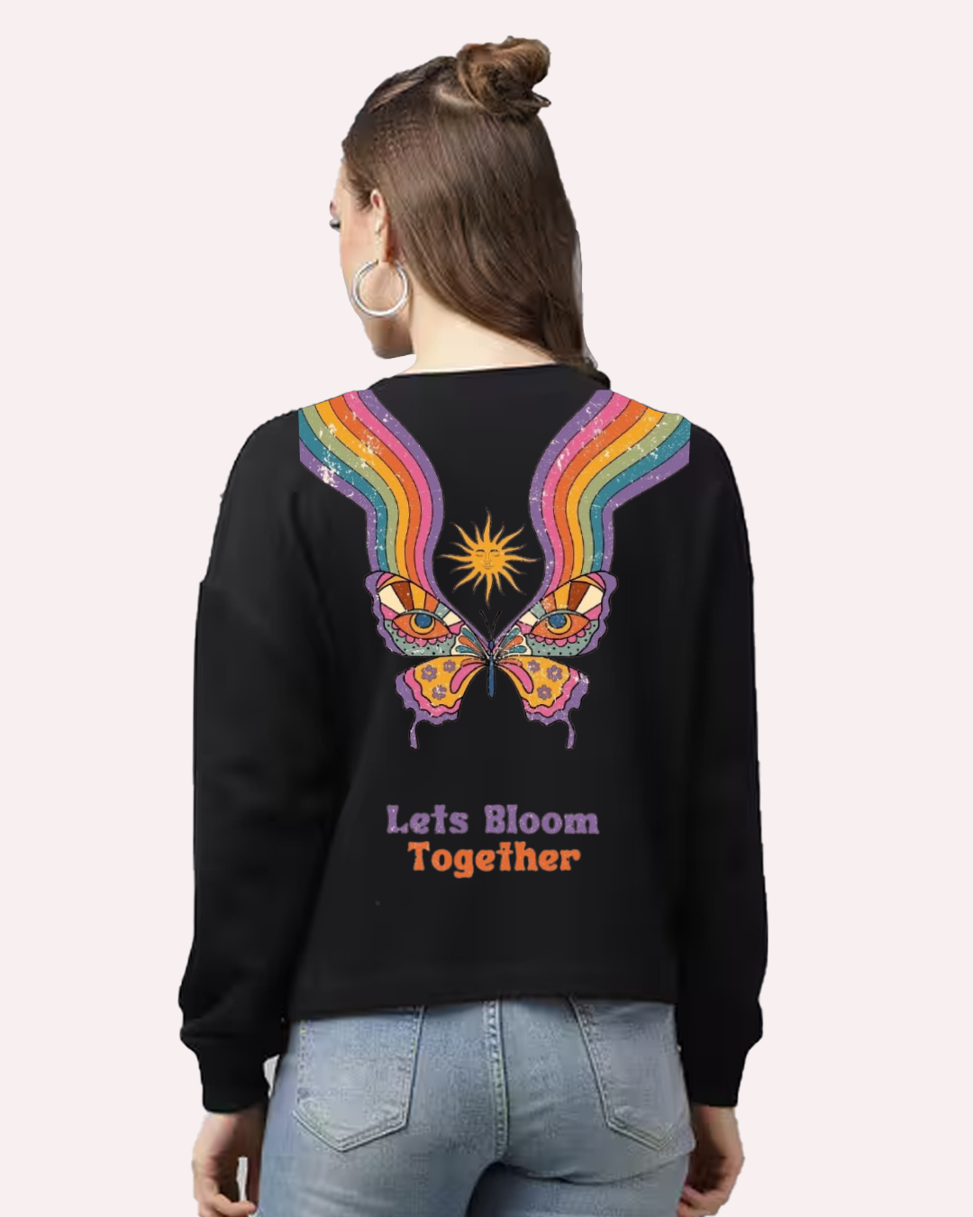 Bloom Together Womens Sweatshirt