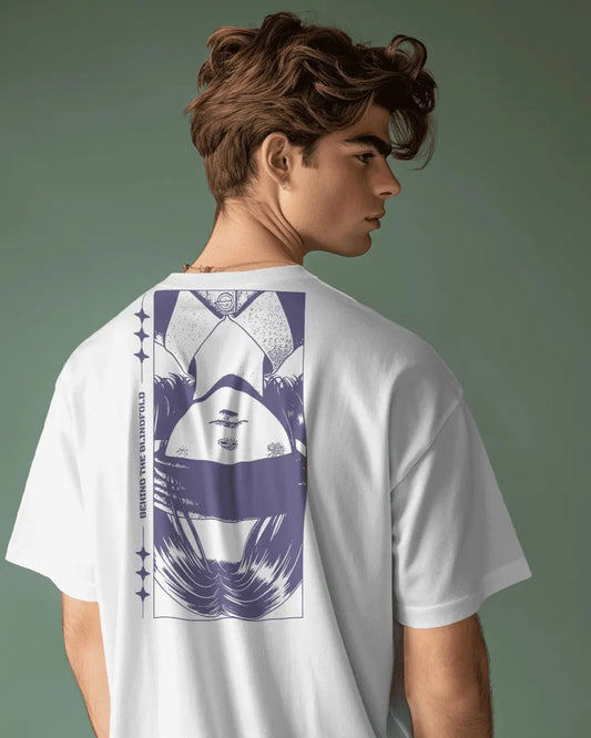 Blindfold Mens Oversized T-shirt