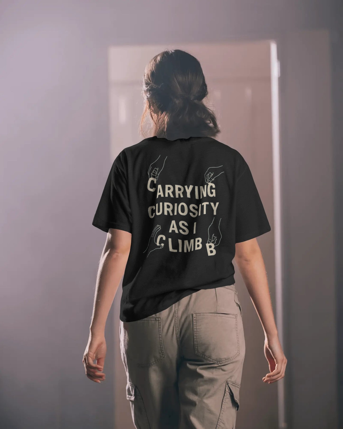 Climb State of Mind Women Oversized T-shirt