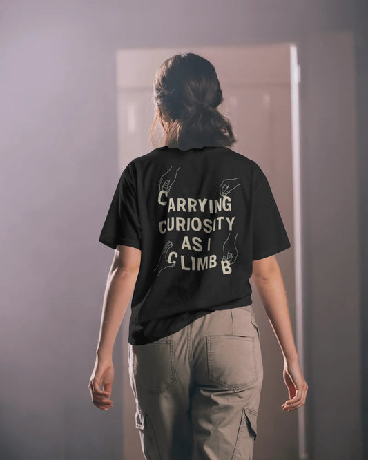 Climb State of Mind Women Oversized T-shirt