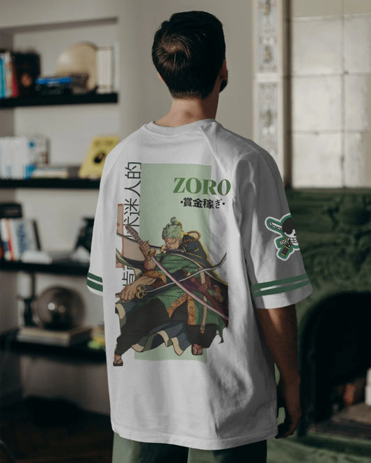 Premium Roronoa Zoro Mens Oversized T-shirt