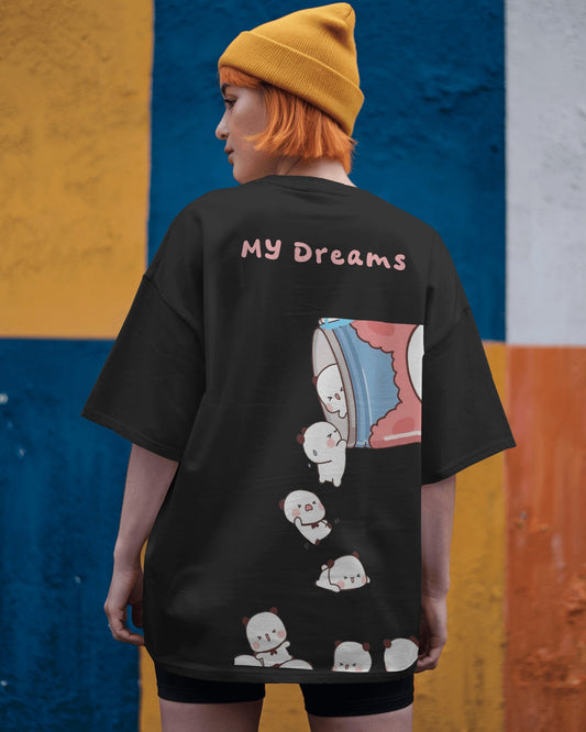Me and My Dreams Women Oversized T-shirt
