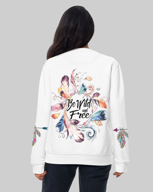 Wild Moon Womens Sweatshirt