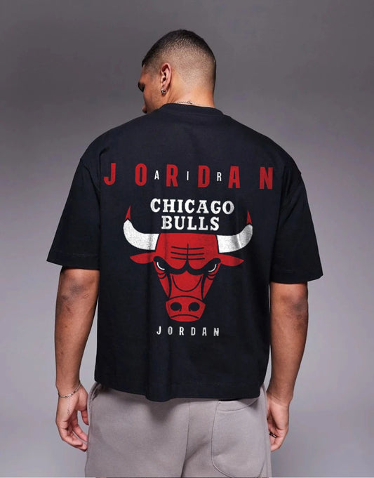 Premium Jordan Bulls Mens Oversized T-shirt