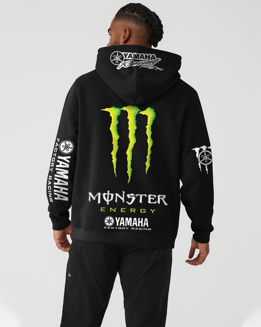 Monster Racing Mens Hoodie
