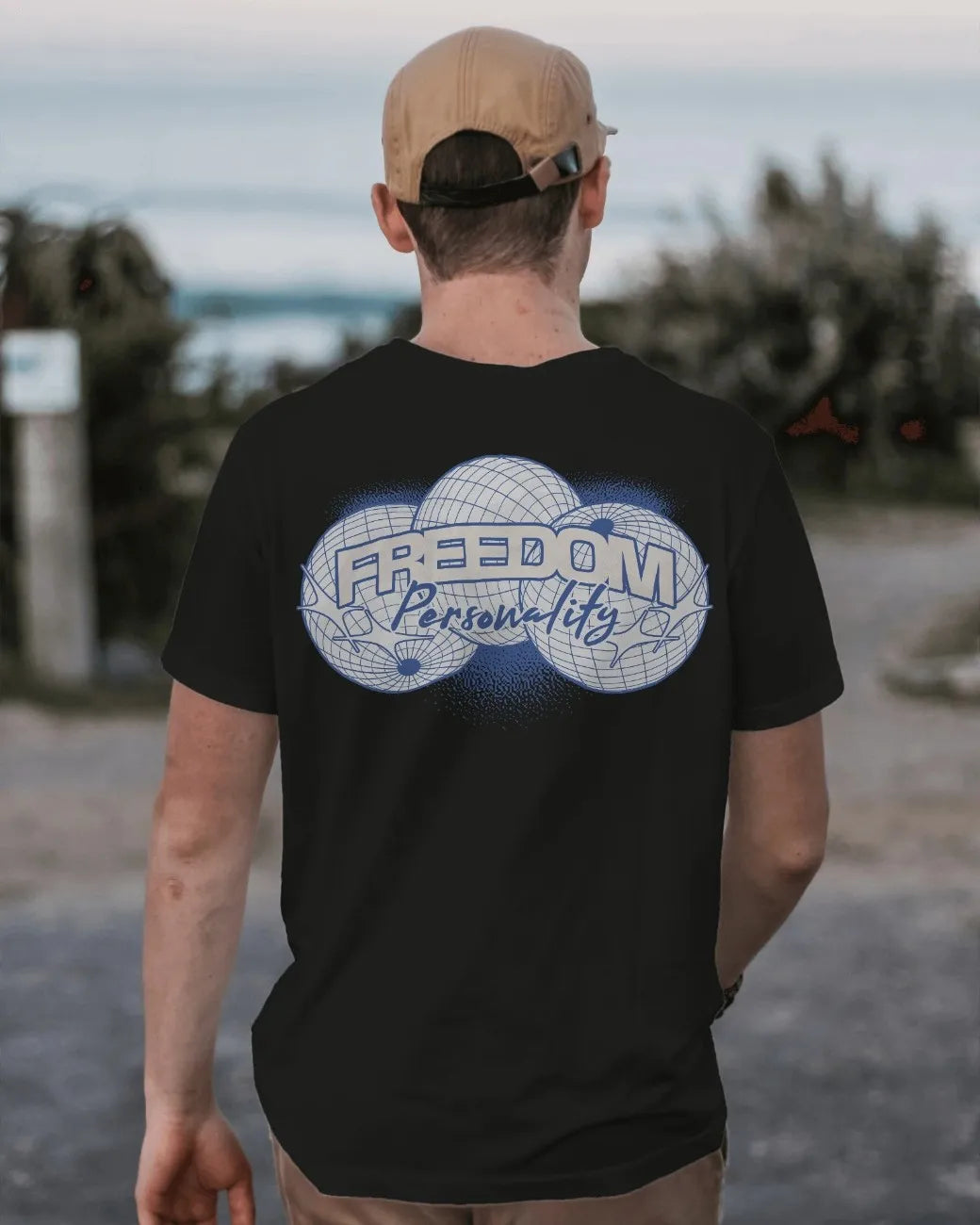 Freedom Mens Oversized T-shirt