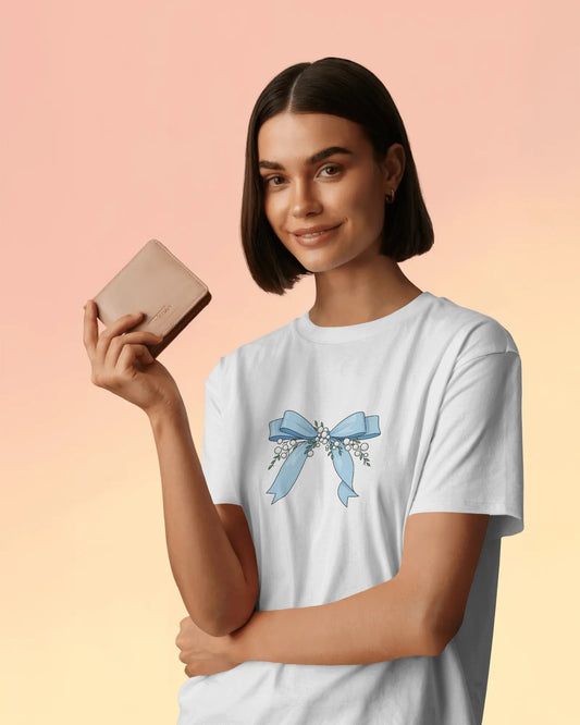 Tied With Love Women Oversized T-shirt