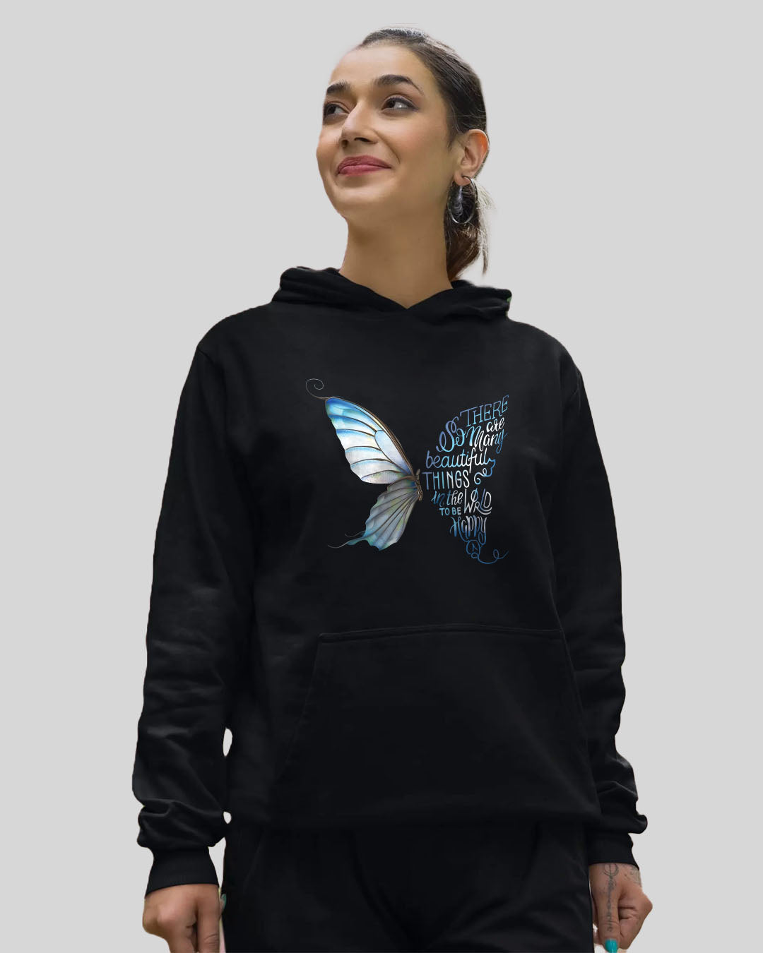 Believe in Beautiful Womens Hoodie