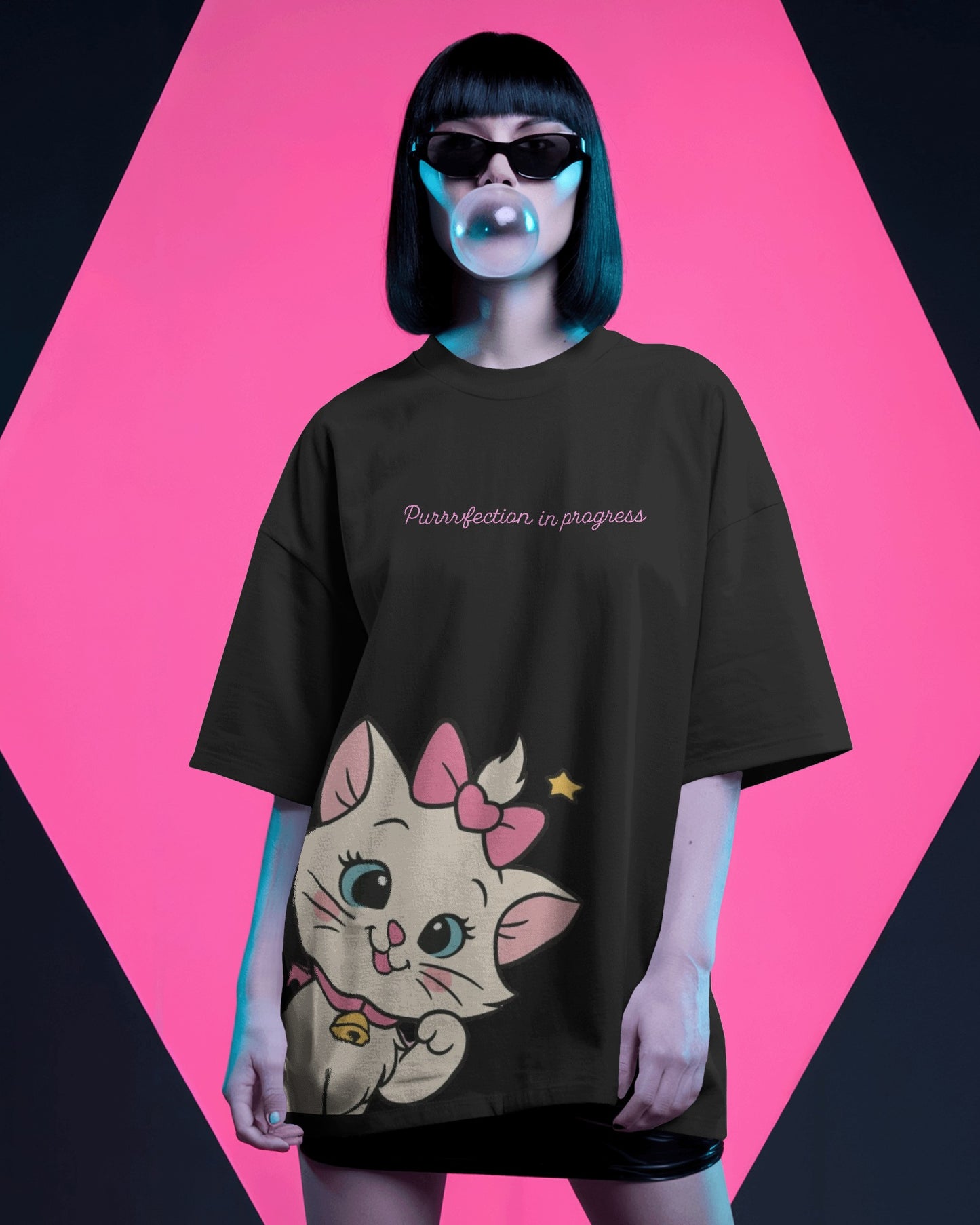 Perfection in Motion Women Oversized T-shirt