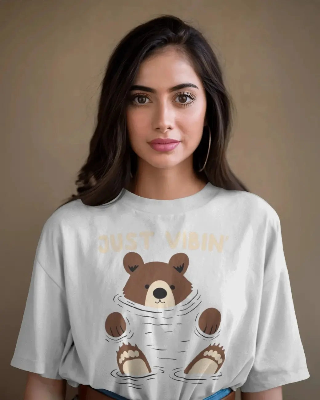 Vibe Mode Women Oversized T-shirt