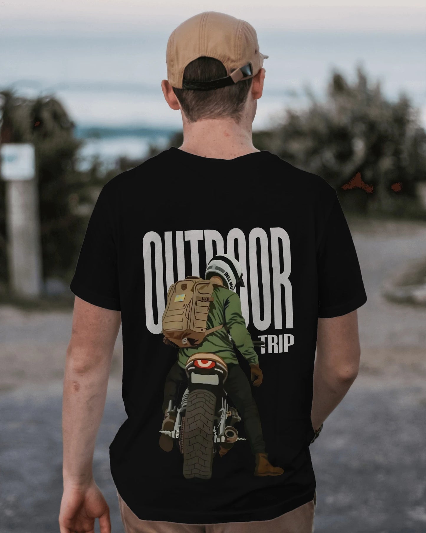 Ride & Explore Mens Oversized T-shirt