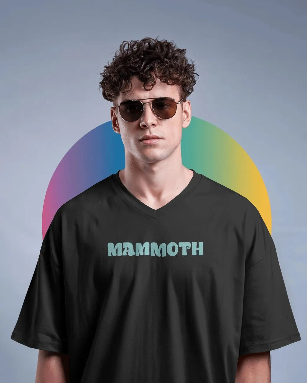 Hustle King Mens Oversized T-shirt