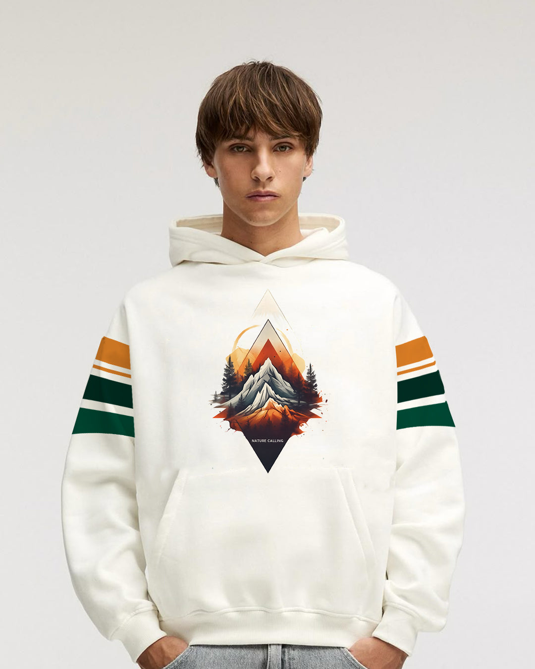 Nature Calling Mens Hoodie