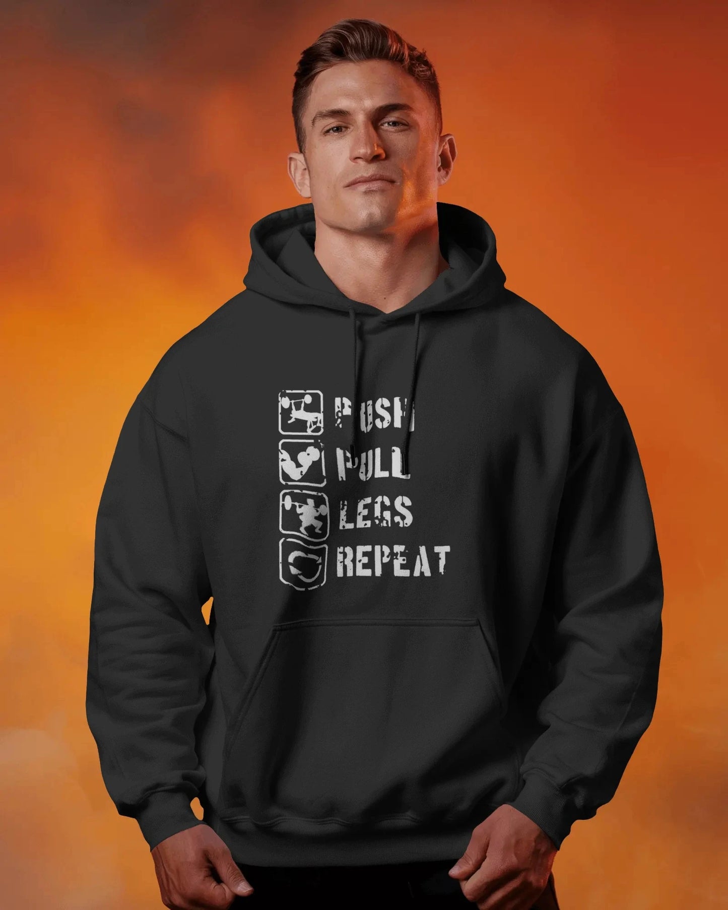Gym Rat Mode Mens Hoodies