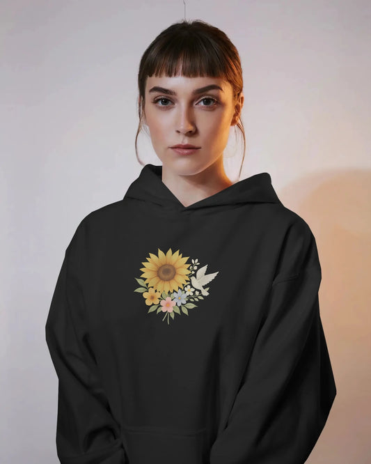 Elegant Bloom Women Hoodies