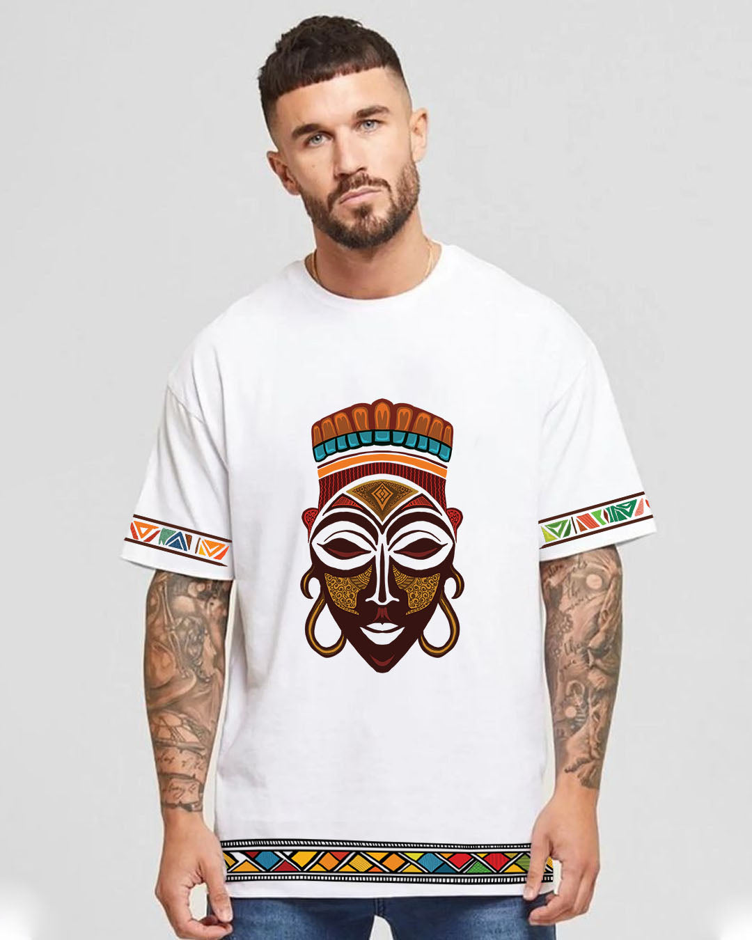 Premium African Tribal Roots Oversize T-shirt