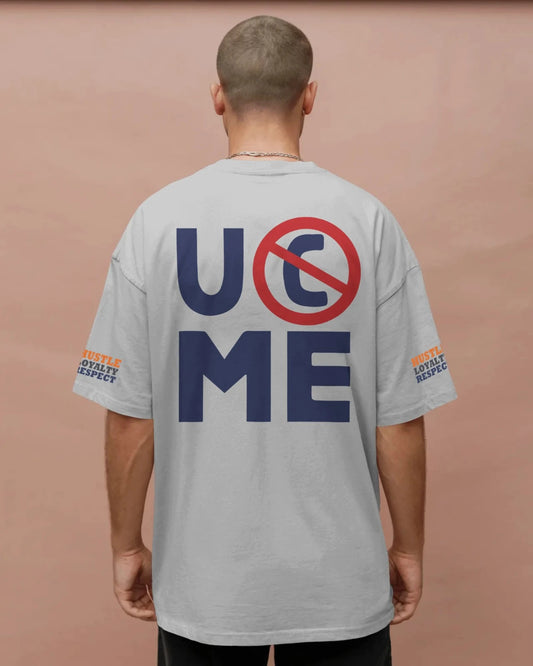 Premium Never Give Up Mens Oversized T-shirt