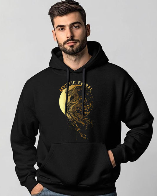 Golden Phoenix Mens Hoodie