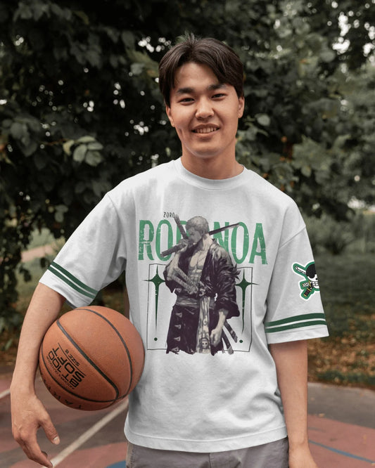 Premium Roronoa Zoro Mens Oversized T-shirt