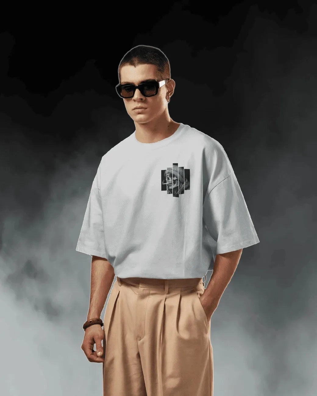 Skull Mens Oversized T-shirt