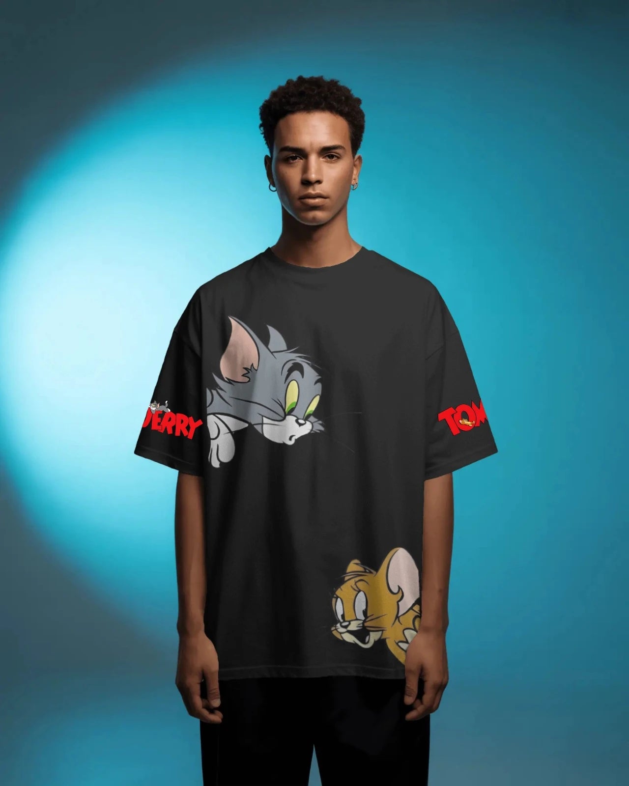 Double Trouble Mens Oversized T-shirt