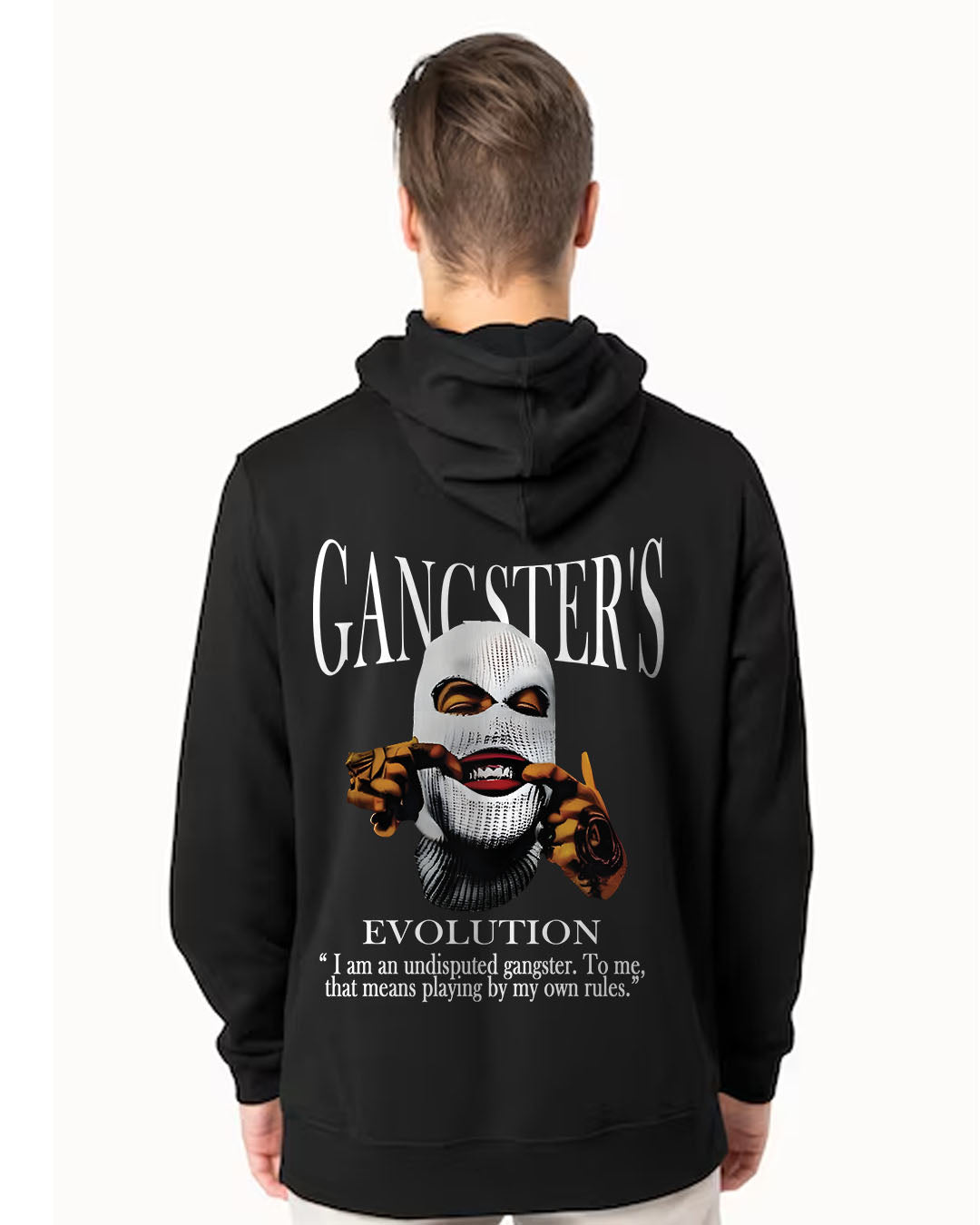 Gangster’s Evolution Mens Hoodie