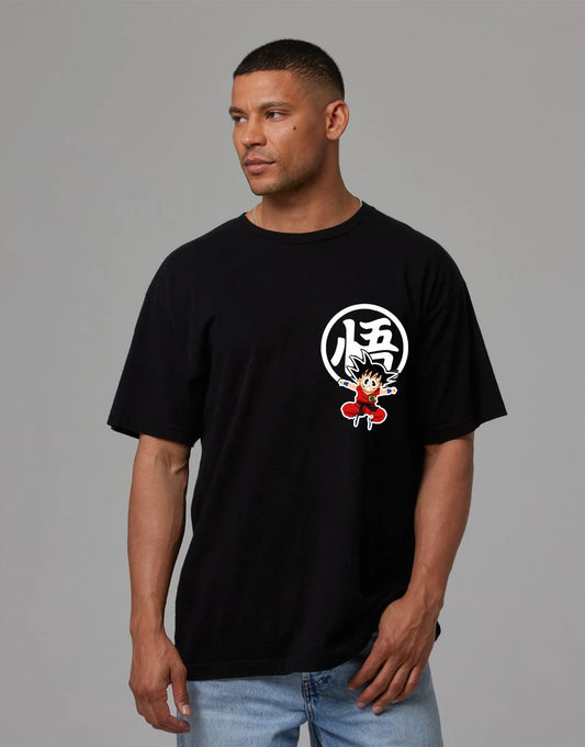 Cloud Rider Goku Mens Oversized T-shirt