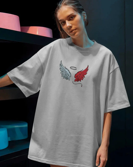 Divine Rebellion Women Oversized T-shirt