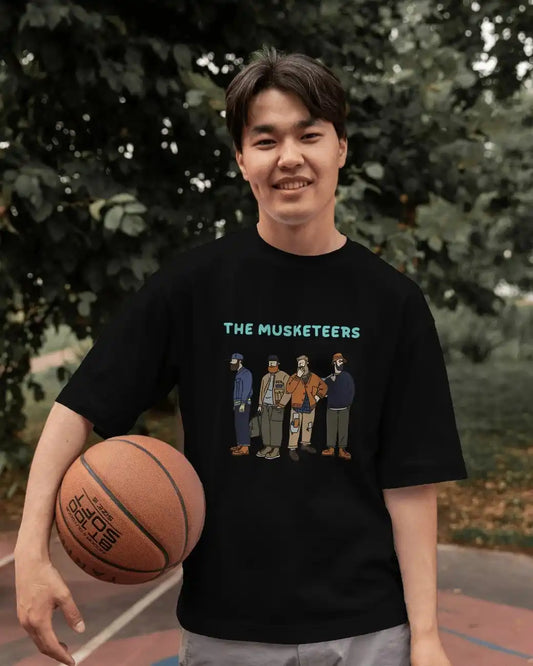 The Musketeers Mens Oversized T-shirt
